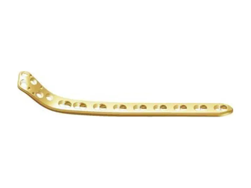 Placa de compresión bloqueada para tibia proximal lateral de 4.5 mm