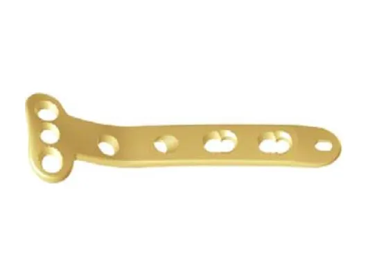Placa de compresión bloqueada para tibia proximal medial de 4.5 mm