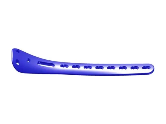 Placa de compresión bloqueada para tibia proximal posteromedial
